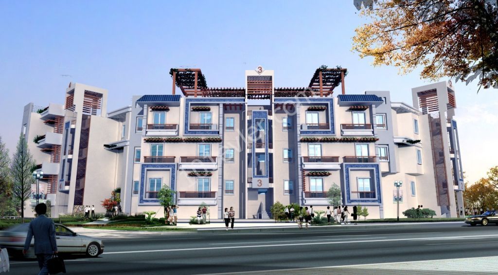 2 +1 Apartments for sale in Kyrenia Alsancak district(Under construction) ** 