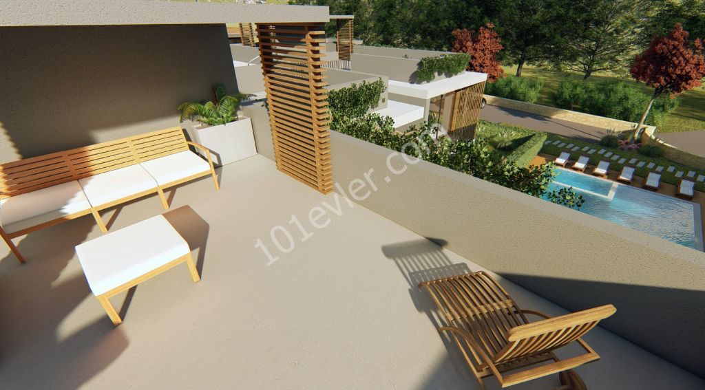 1 + 1 apartment for sale in Alsancak district of Kyrenia. 0548 861 9012 Fatma Çolakoğlu ** 