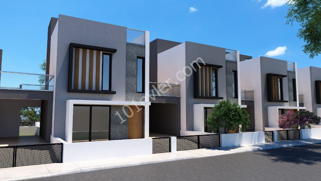 2 +1 Villa for sale in Kyrenia Karsiyaka (under construction) ** 