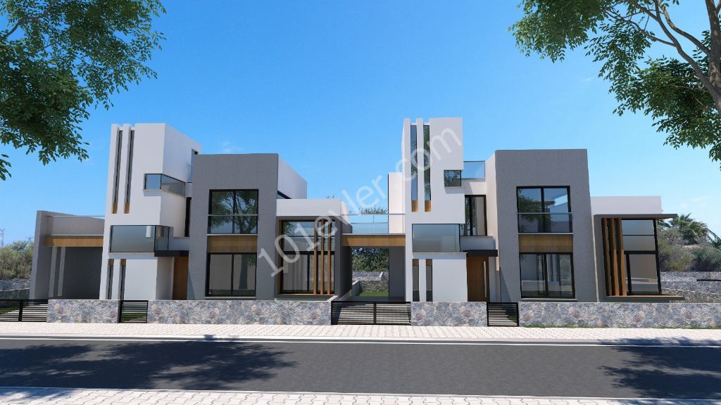 Girne Karşıyaka'da 3+1 satılık Villa(yapım aşamasında)