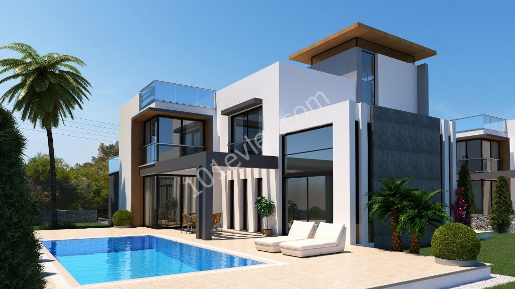 Girne Karşıyaka'da 4+1 satılık Villa(yapım aşamasında)