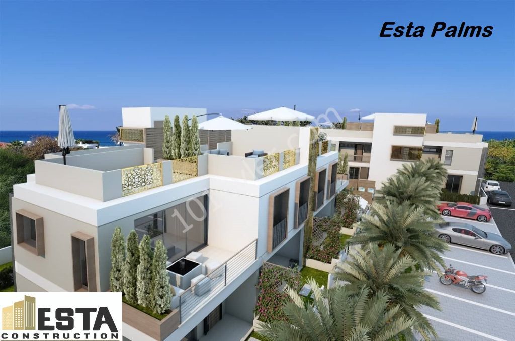 1 + 1 apartment for sale in Kyrenia Karaoglanoglu (under construction) ** 