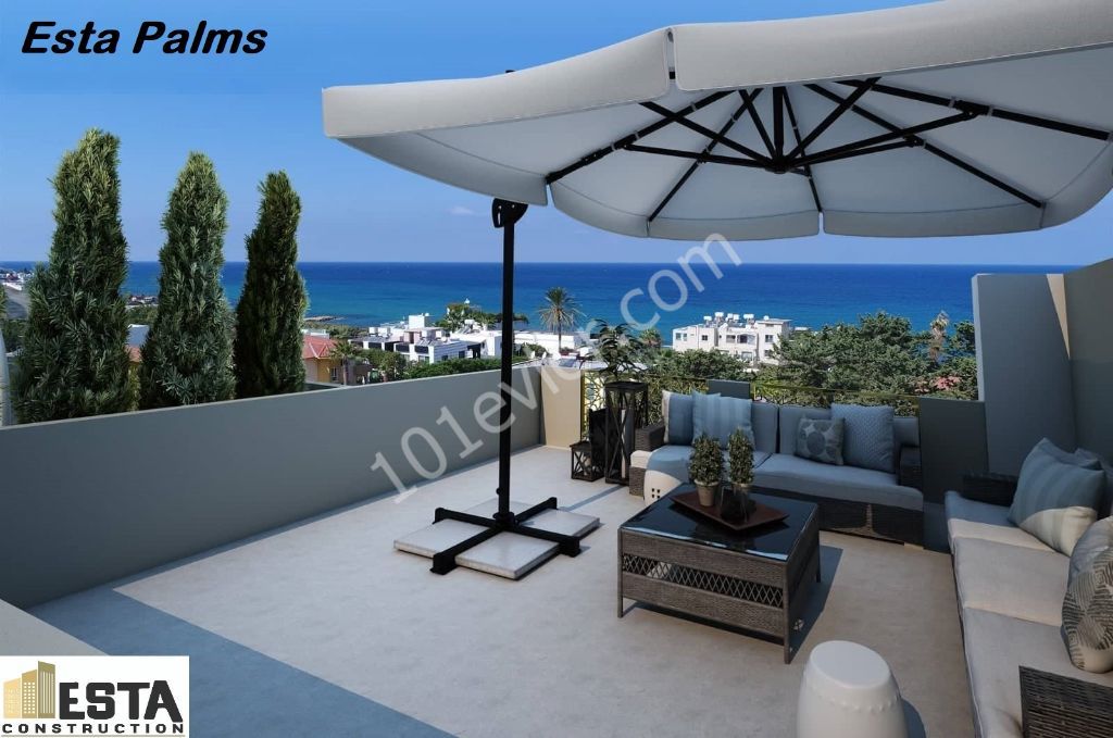 1 + 1 apartment for sale in Kyrenia Karaoglanoglu (under construction) ** 