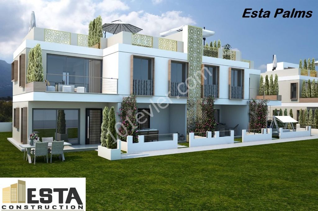 1 + 1 apartment for sale in Kyrenia Karaoglanoglu (under construction) ** 