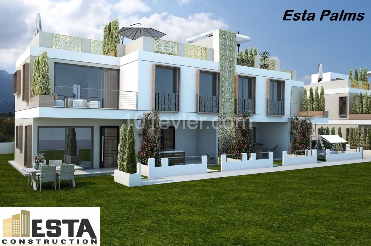 1+1 Wohnung zum Verkauf in Kyrenia Karaoglanoglu (im Bau) ** 