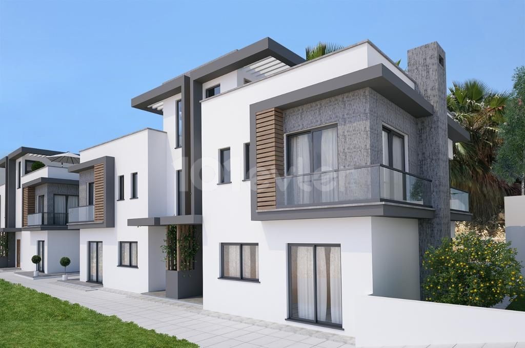 Twin Villas for Sale in Kyrenia Karaoglanoglu ** 