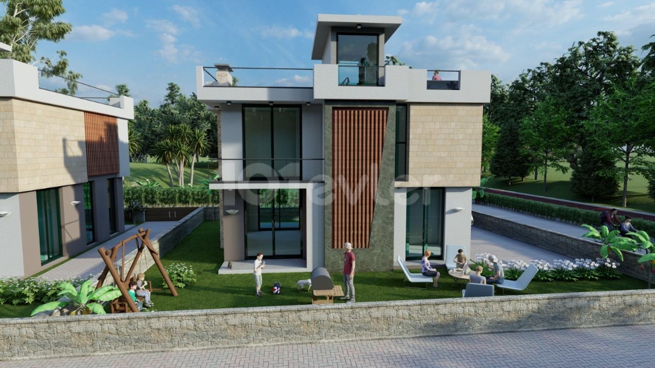 Villa for Sale in Kyrenia Lapta(Under construction) ** 