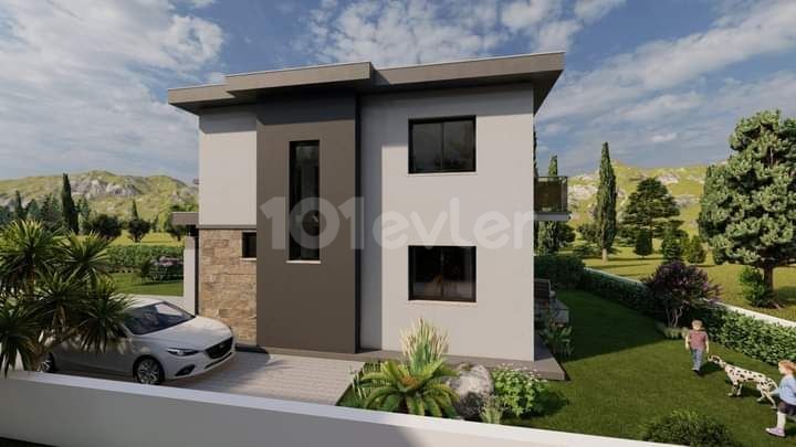 3 villas for sale in Girne Bosphorus, 3+1