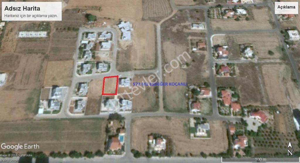 Residential Zoned Plot For Sale in Yeni Boğaziçi, Famagusta