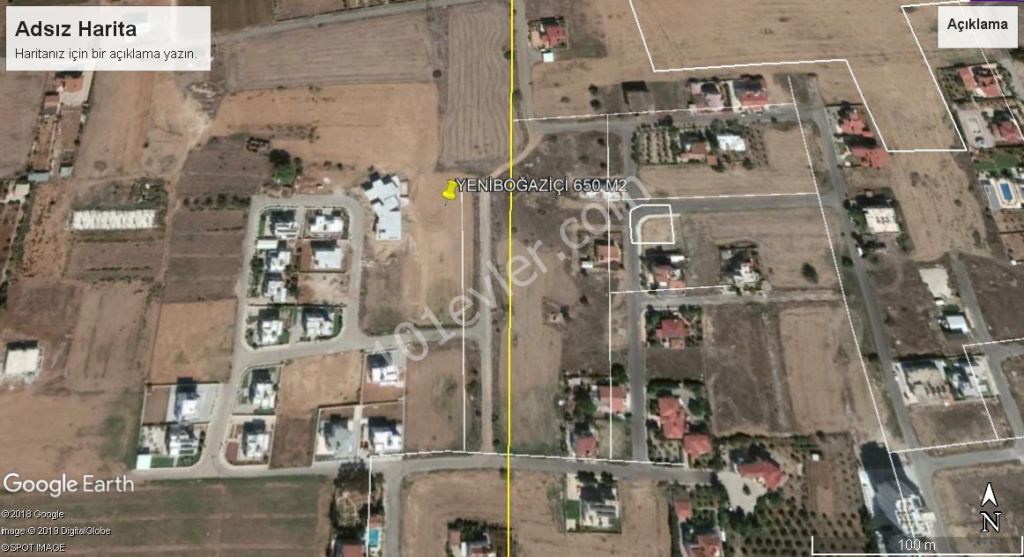 Residential Zoned Plot For Sale in Yeni Boğaziçi, Famagusta