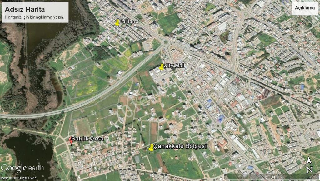 Residential Zoned Plot For Sale in Çanakkale, Famagusta