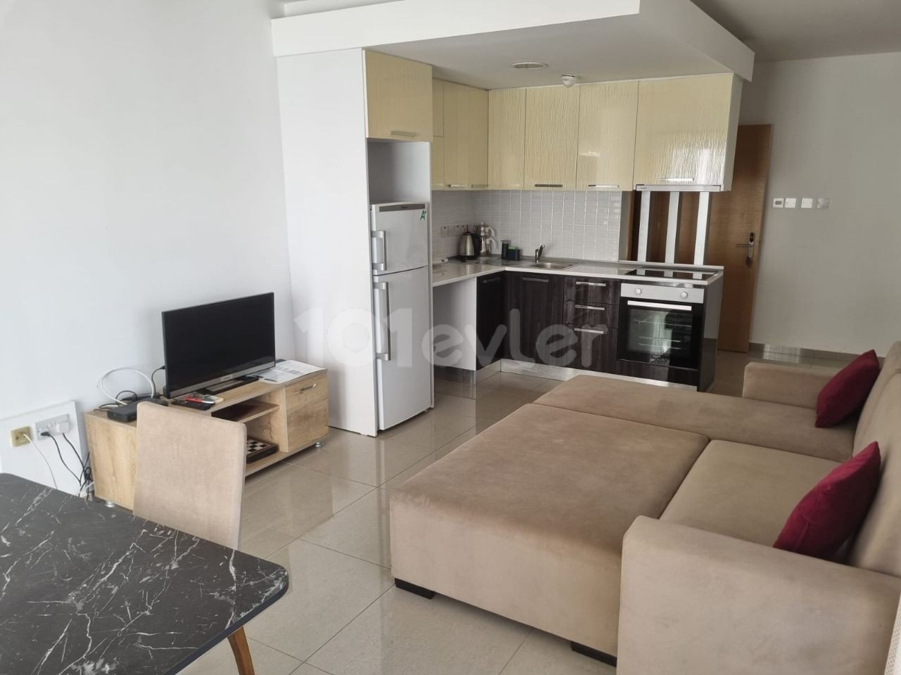 LUXURY apartment 2+1 in center Famagusta with pool and GENERATOR