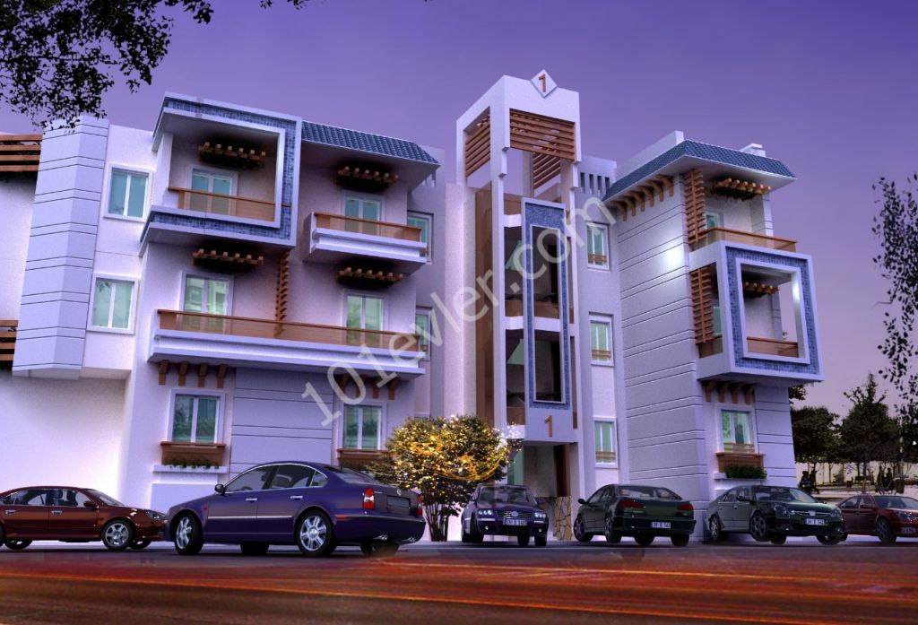 Luxury 1+1 and 2+1 flats for sale in Alsancak, Girne