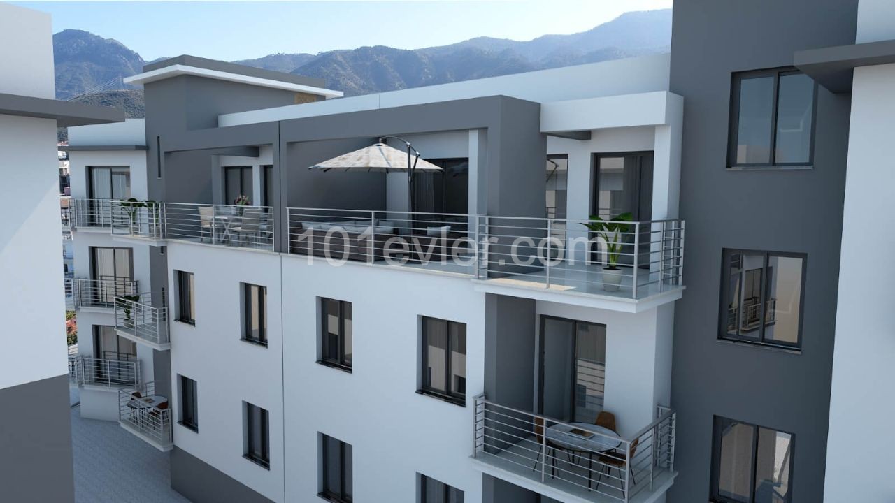 Kyrenia Alsancak 1+1 2+1 Apartments For Sale ** 