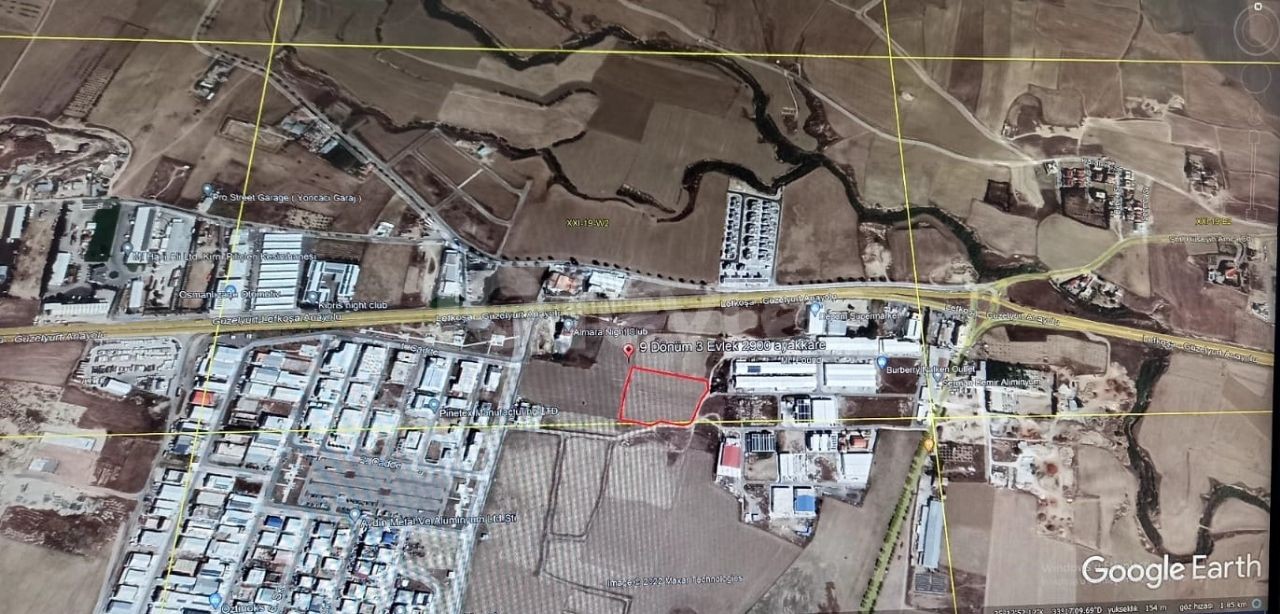 LAND SUITABLE FOR CONSTRUCTION OF PLOT IN NICOSIA ALAYKOY INDUSTRIAL SITE. ** 