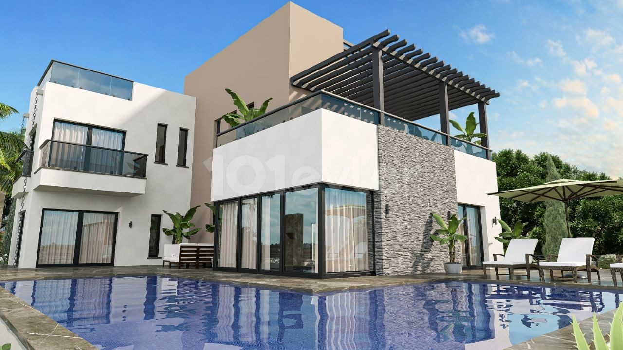 Girne Alsancak 4+1 Satılık Villa