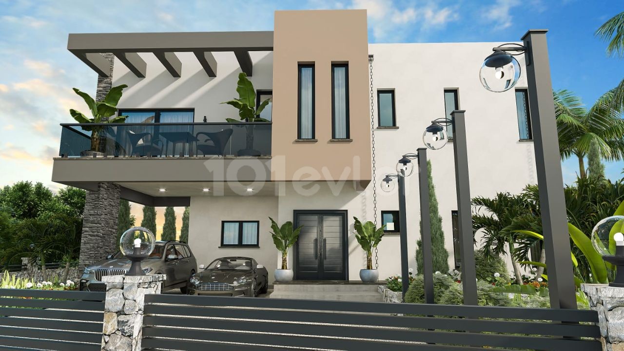 Girne Alsancak 4+1 Satılık Villa