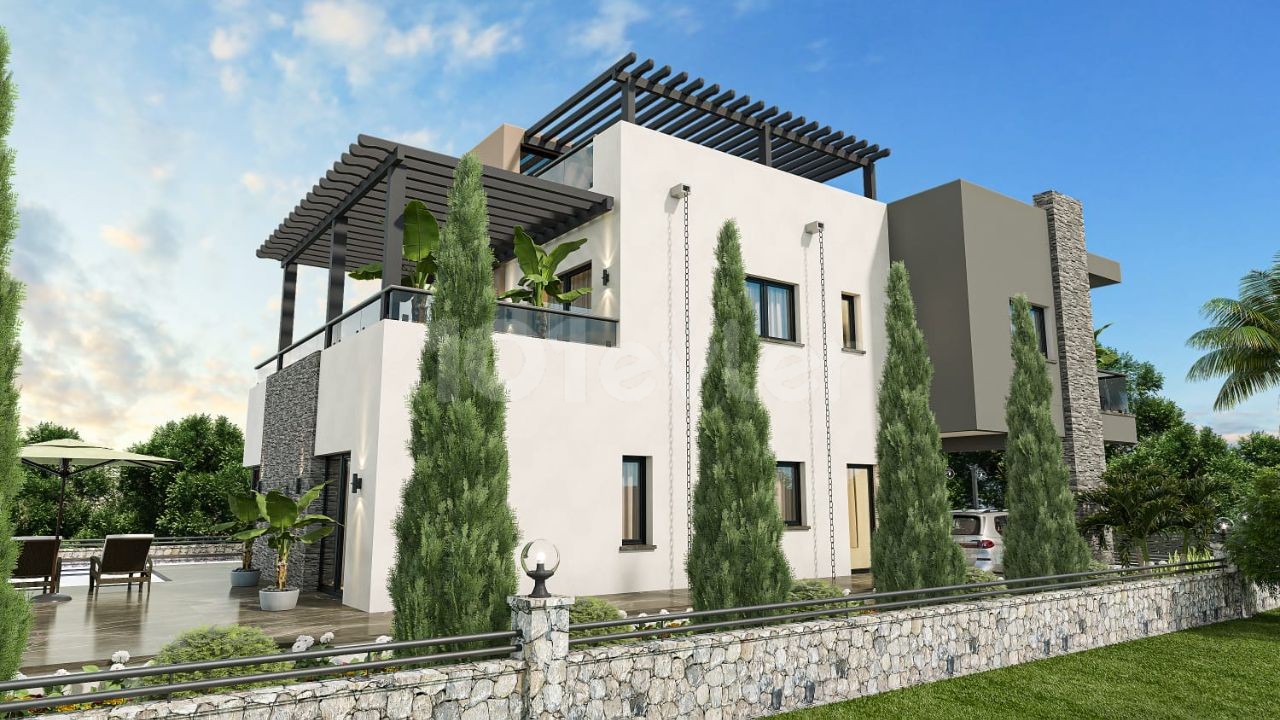 4+ 1 Villas for Sale in Kyrenia Alsancak ** 