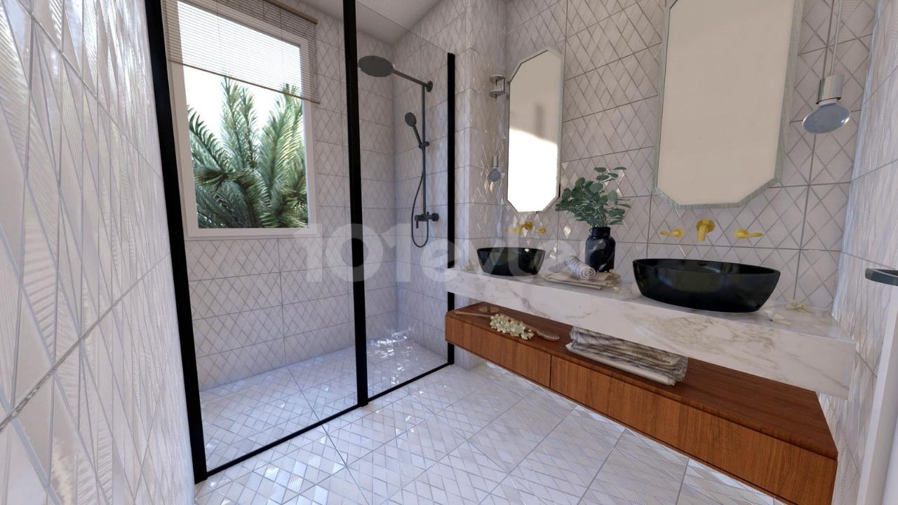 Semi Detached For Sale in Lapta, Kyrenia