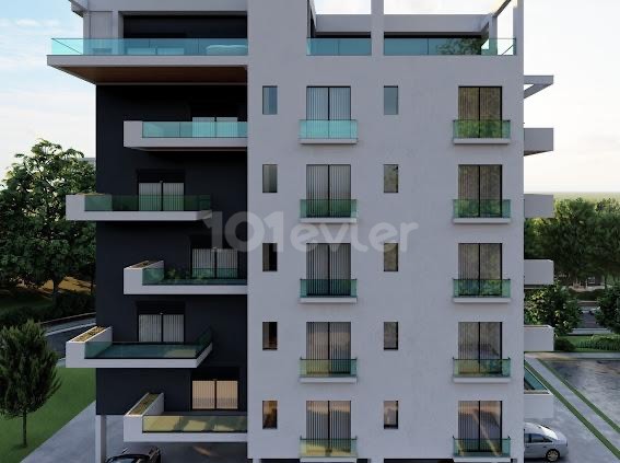 2+1 Apartments and Penthouse for Sale in Beach Area