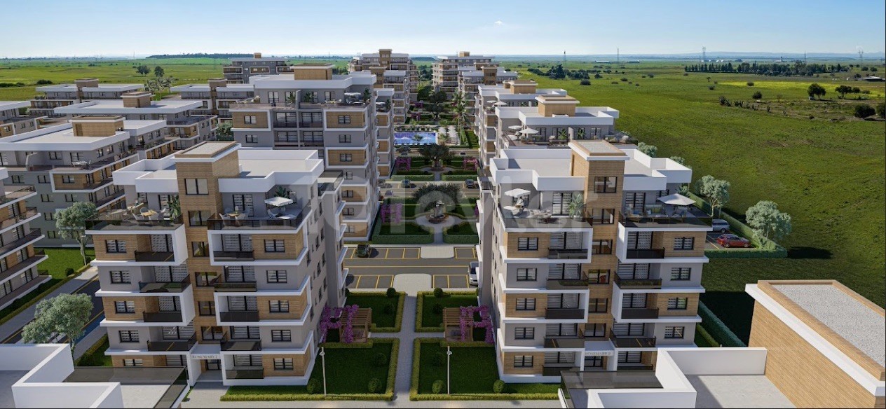 1+1 and 2+1 Flats in Geçitkale with 36 Months Interest-Free Maturity Opportunity