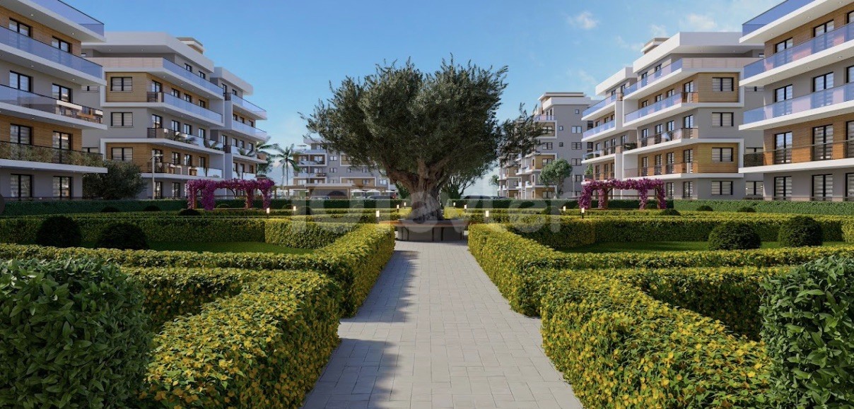 1+1 and 2+1 Flats in Geçitkale with 36 Months Interest-Free Maturity Opportunity