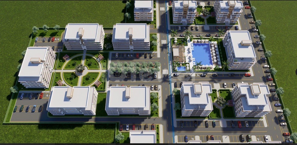 1+1 and 2+1 Flats in Geçitkale with 36 Months Interest-Free Maturity Opportunity