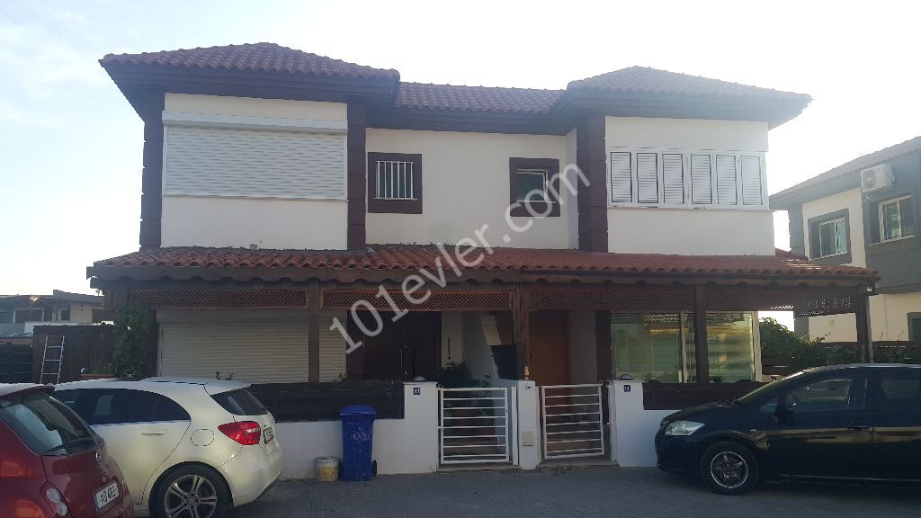 Duplex villa with twin garden for sale in Mitreli yenikent ** 