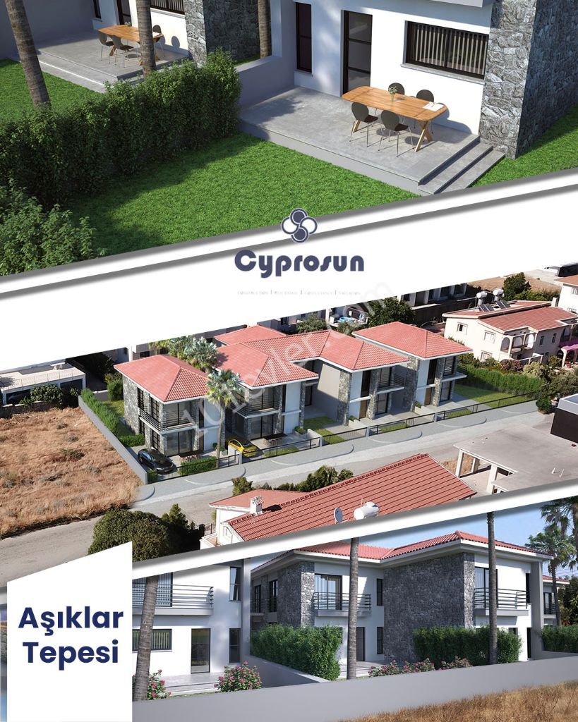 Gönyeli Aşıklar tepesinde yep yeni bir proje.