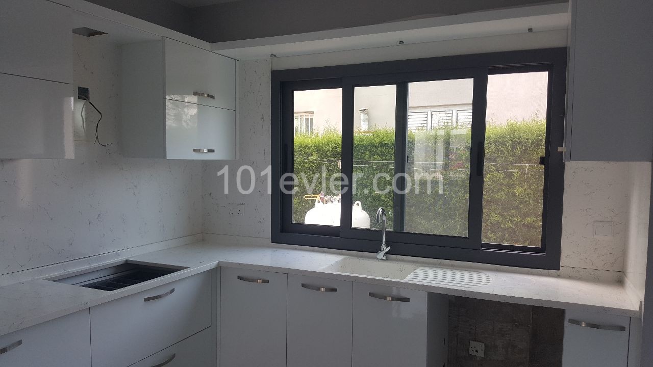 3+1 ground floor apartment for rent in Gonyel