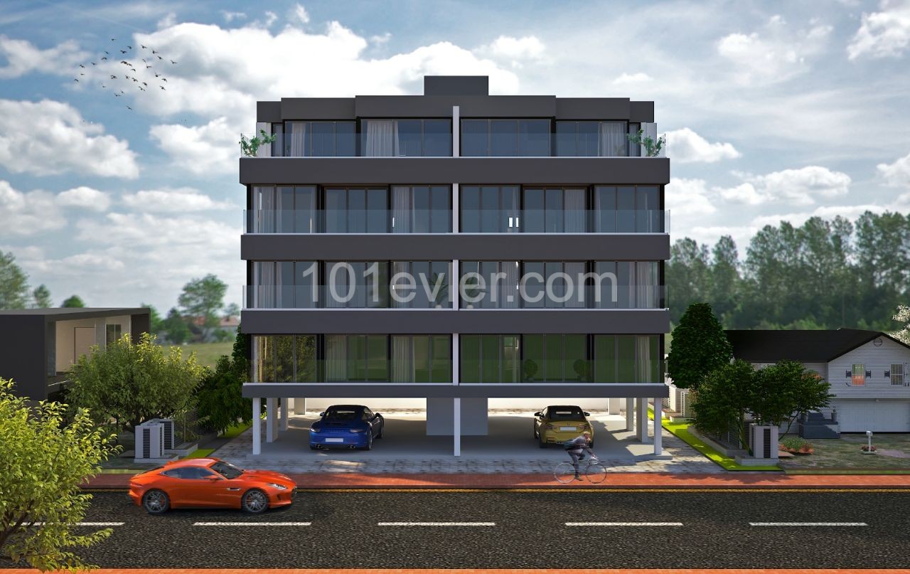 A brand new 3+1 project in Nicosia Kizilbas region ** 