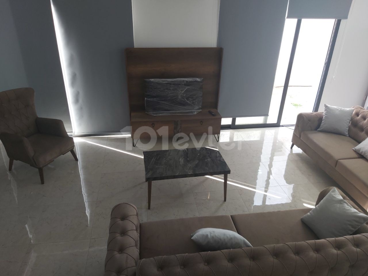 Gönyelide yep yeni bitmiş yeni eşşalı kiralık villa