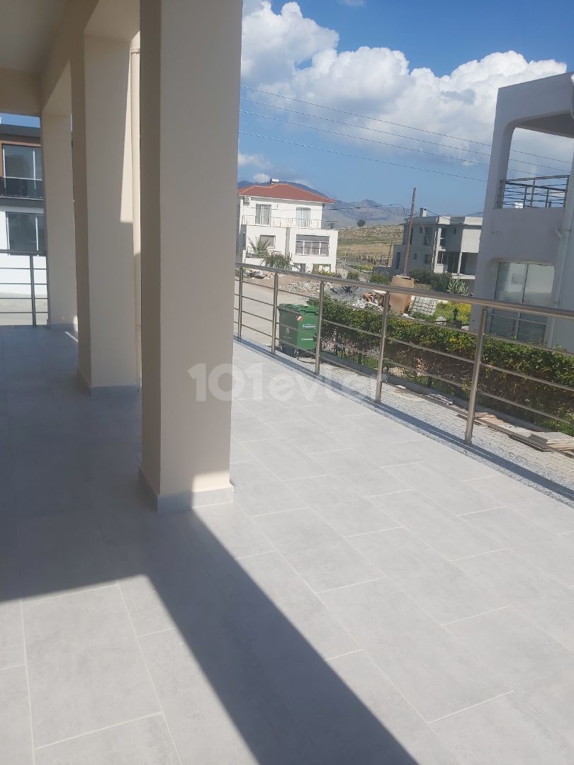 No more crowded apartments!! 2+1 fully furnished flat with ground floor garden for rent in Aşıklar Hill, the most decent area of Gönyeli