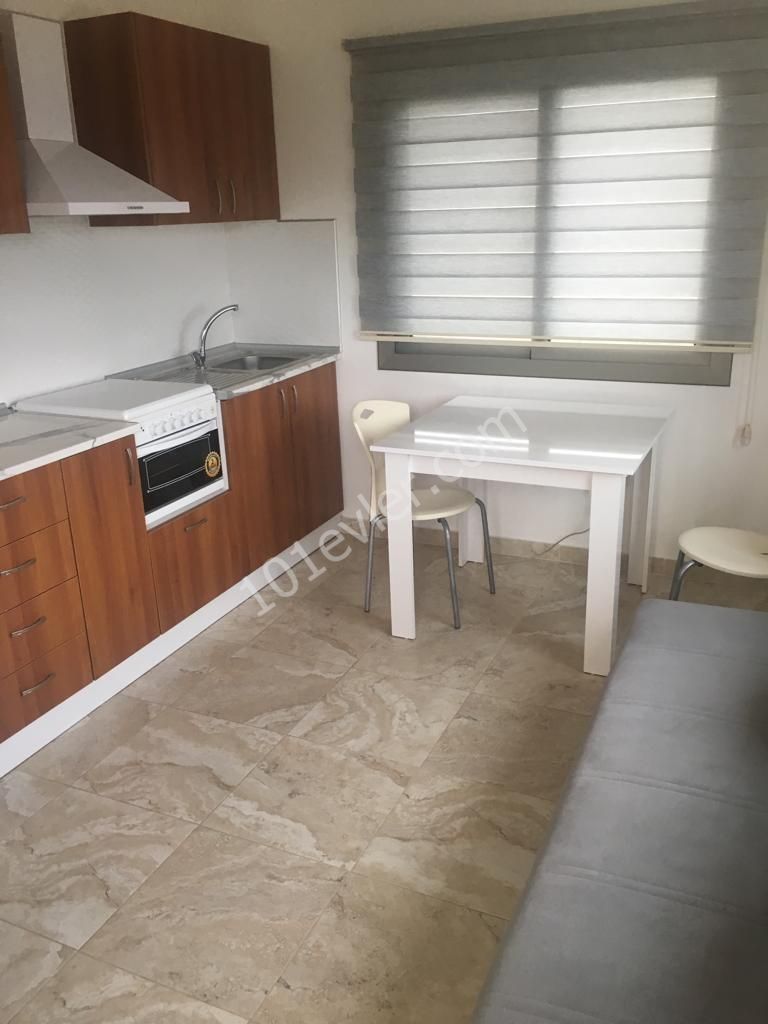 Girne Amerikan Üniversitesine 5 DK Yürüme Mesfesinde Geniş Bir Bahçe Alanı İçerisinde 1+1 Kiralık Daire