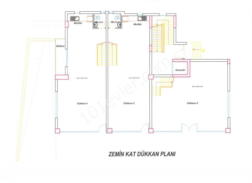 Kuzey Kıbrıs - Lefkoşa Yeni Şehir Satılık Apartman Dairesi