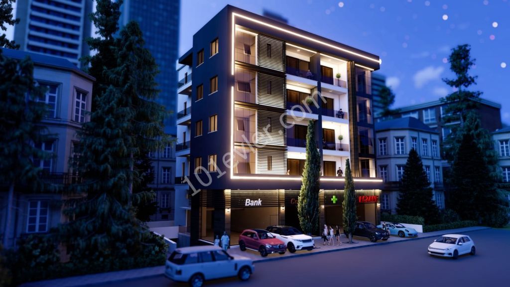 Kuzey Kıbrıs - Lefkoşa Yeni Şehir Satılık Apartman Dairesi