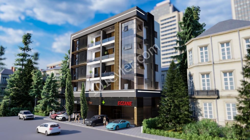 Kuzey Kıbrıs - Lefkoşa Yeni Şehir Satılık Apartman Dairesi