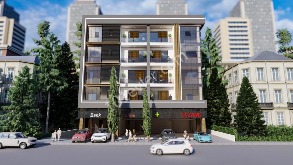 Kuzey Kıbrıs - Lefkoşa Yeni Şehir Satılık Apartman Dairesi