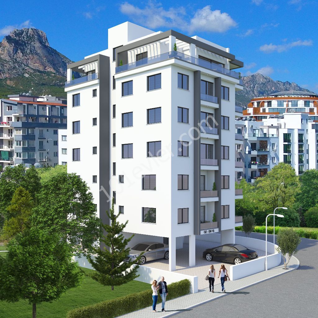 Girne Merkezde 3+1 Penthouse