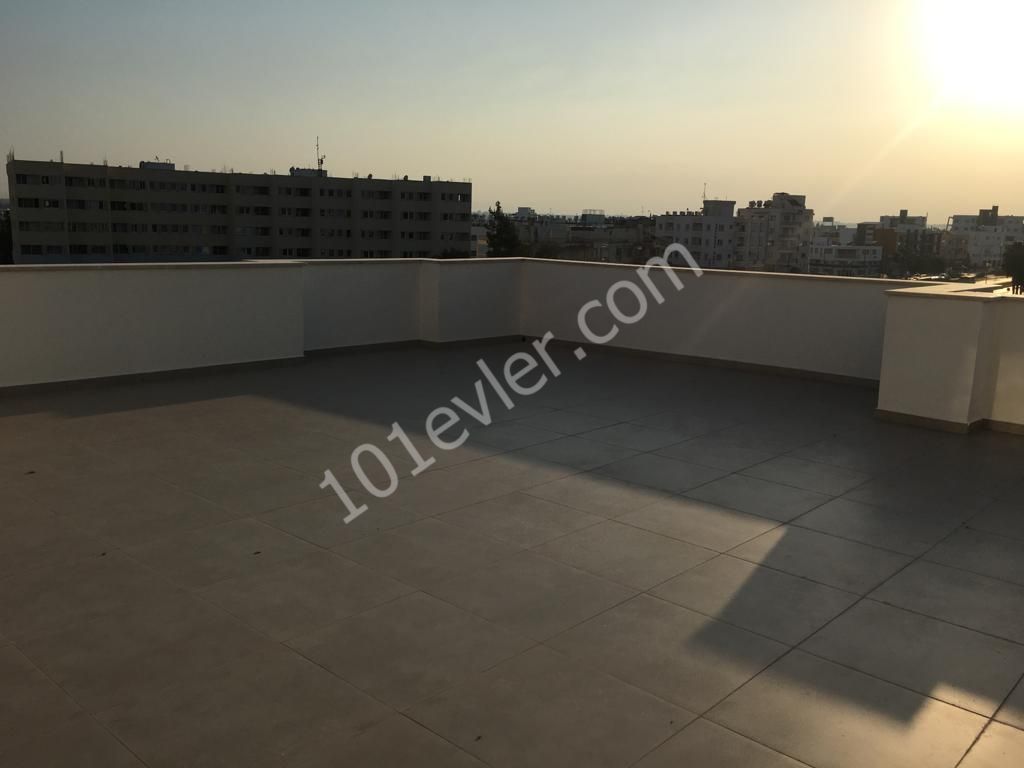 2+1 Penthouse Apartment for Rent Near Nicosia Kolan Hospital is New ** 