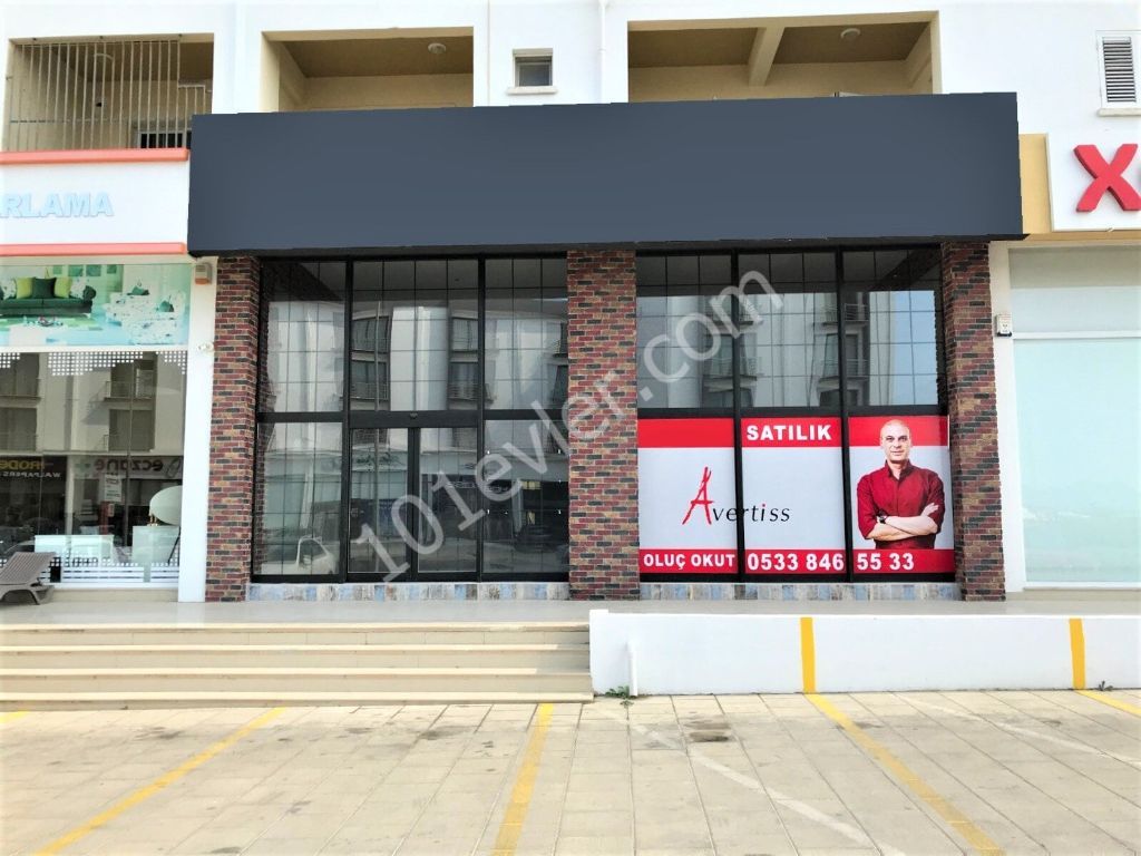 360m2 Commercial Shop on the Mainroad in Küçük Kaymaklı