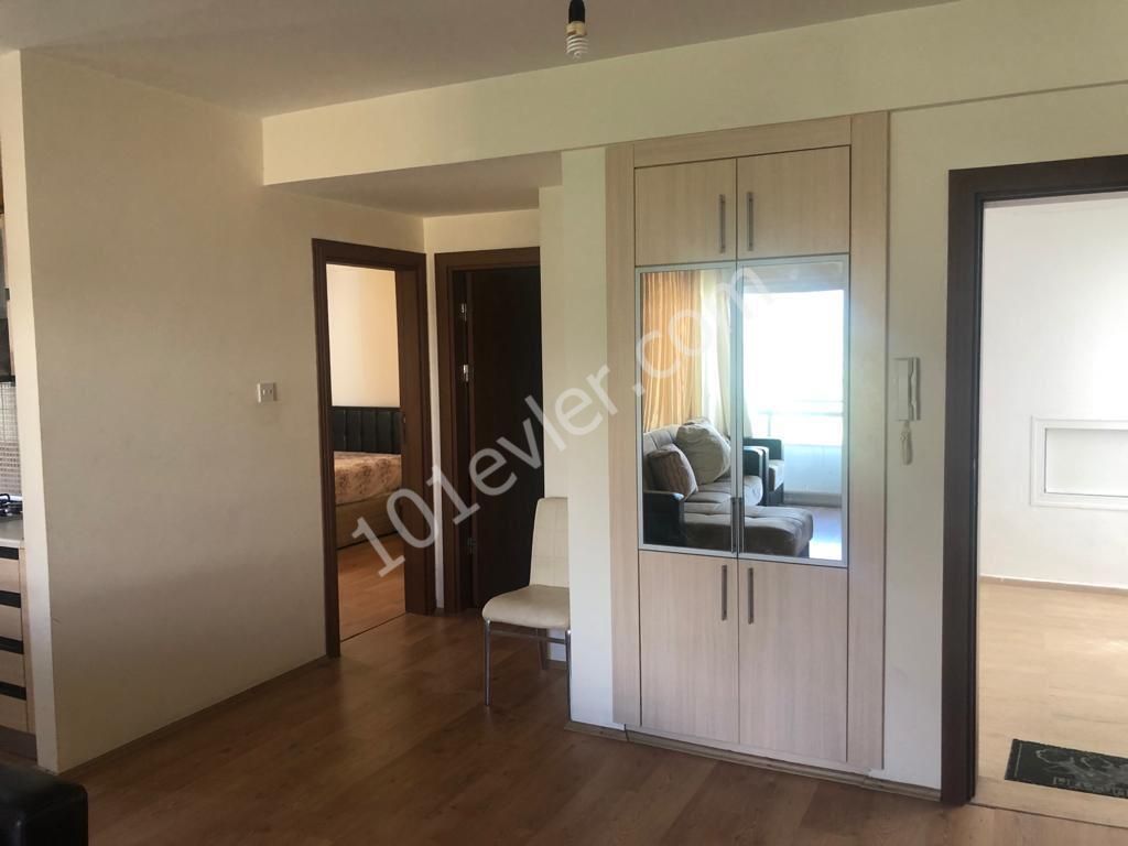 Girne Öğretmeler Evi Civarı Havuzlu Site İçi Kiralık Eşyalı 1+1 Daire