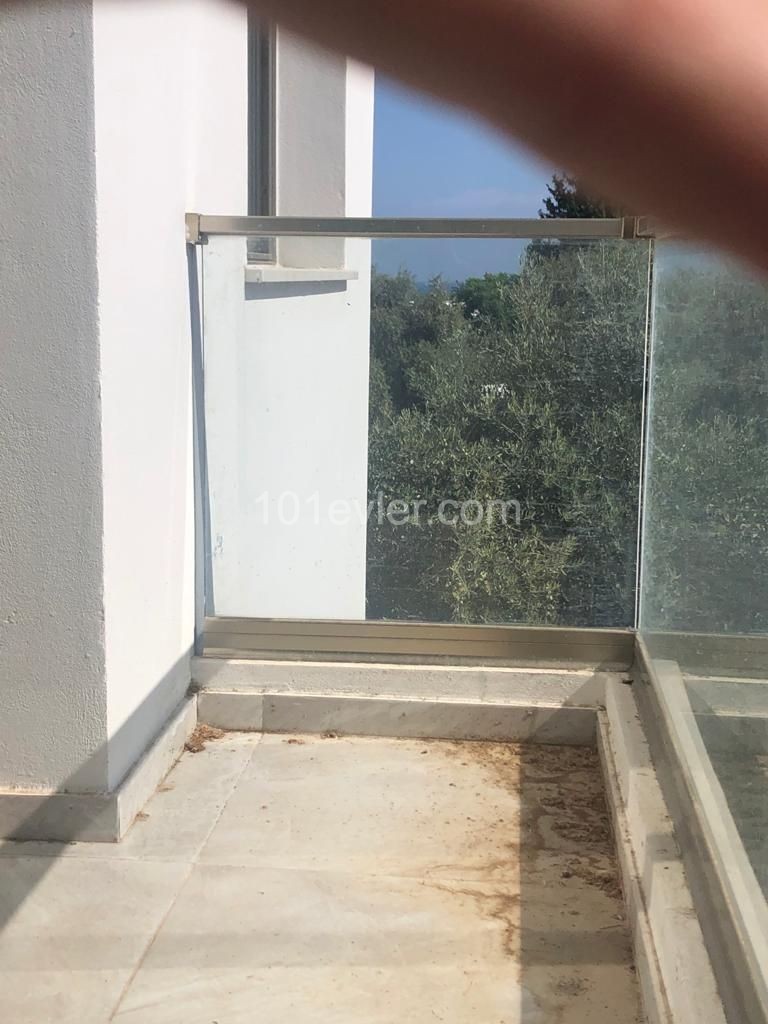 1 + 1 Apartment for Sale in Kyrenia Olive Grove with a Terrace Overlooking the Sea with a Turkish Cob ** 