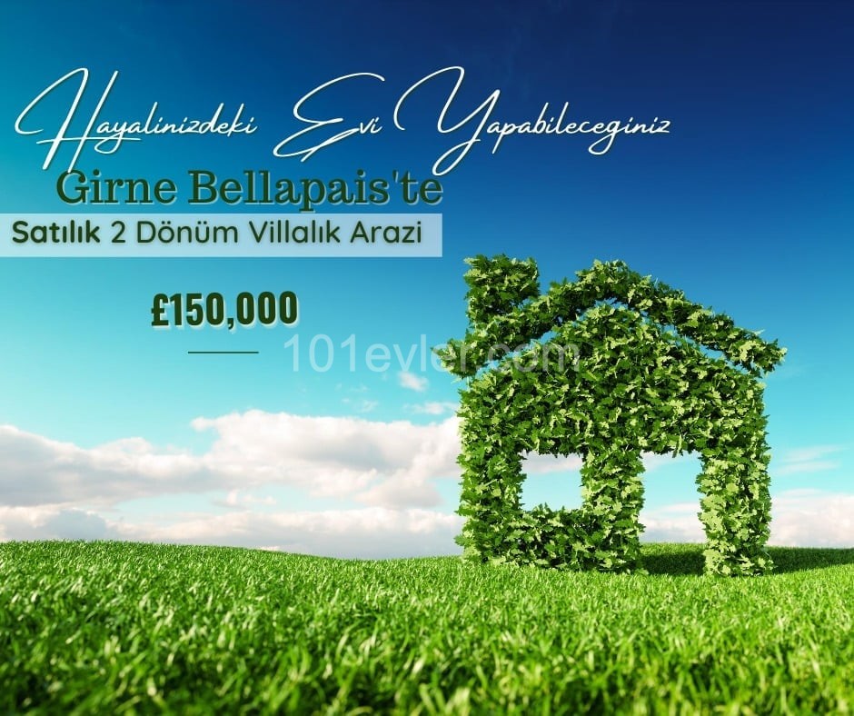 Plot for sale in Bellapais, Girne, North Cyprus