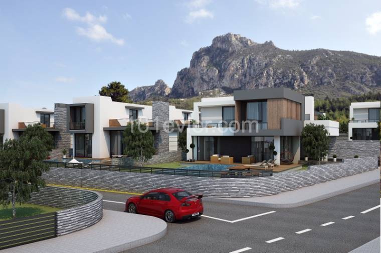 Kyrenia Karmi Zu Verkaufen Villa 4 1 ** 