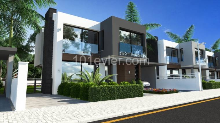 4 Bedroom Villa for sale 250 m² with fireplace in Yenikent, Lefkoşa, North Cyprus