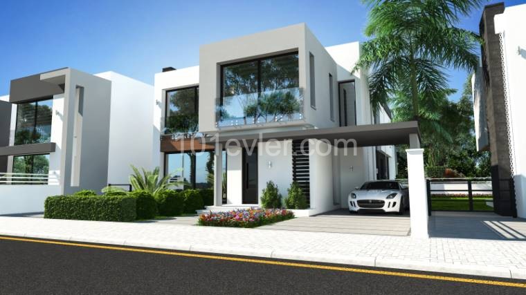 4 Bedroom Villa for sale 250 m² with fireplace in Yenikent, Lefkoşa, North Cyprus