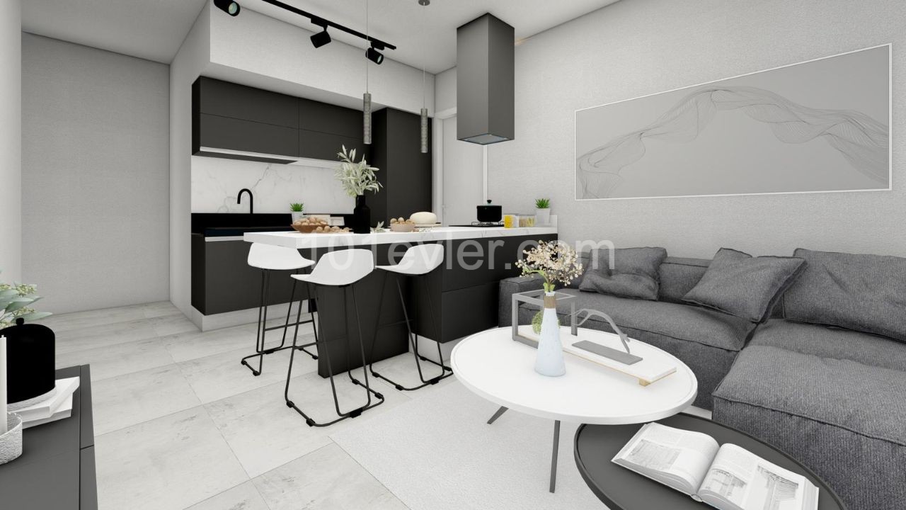 Nicosia Küçük Kızılbaş Flat for Sale 1+1