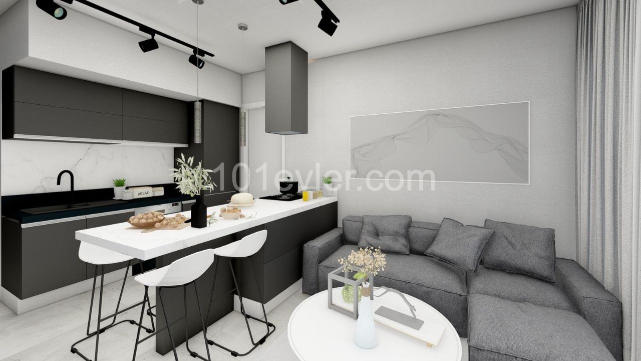 Nicosia Küçük Kızılbaş Flat for Sale 1+1