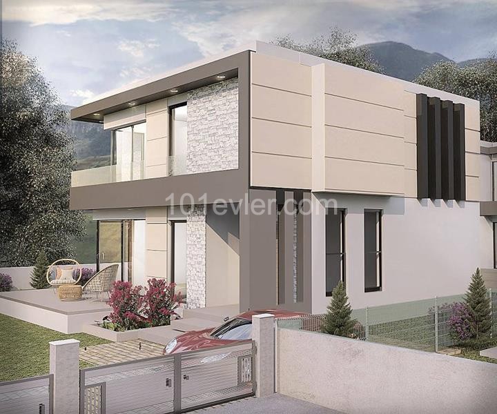 Kyrenia Ozanköy Zu Verkaufen Villa 3 1 ** 